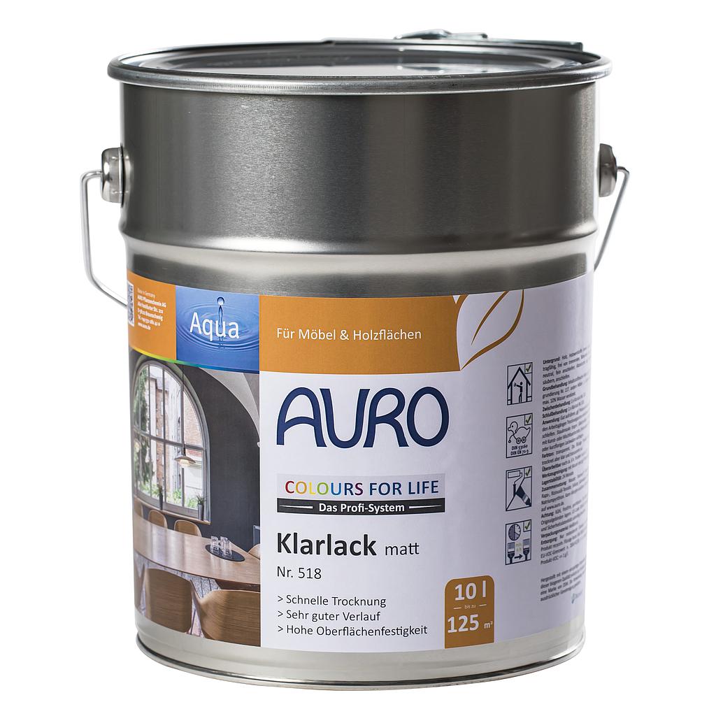 COLOURS FOR LIFE Klarlack, matt 10L, Nr. 518