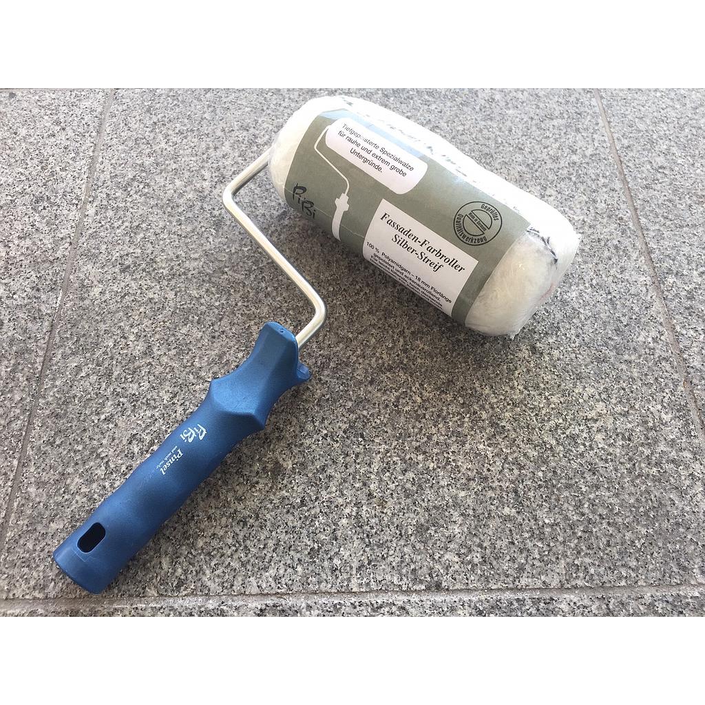 Fassadenroller mit Bügel 18 cm, für stark strukturierten UG