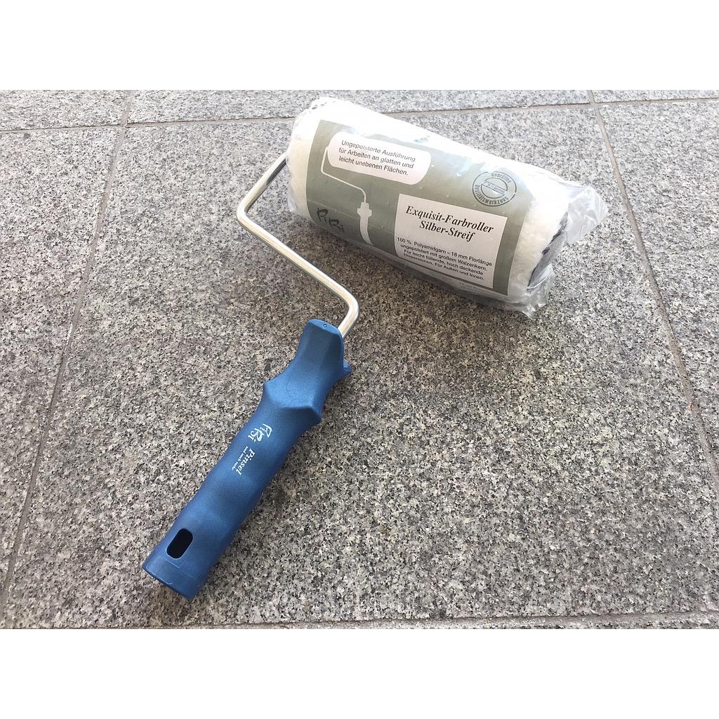 Fassadenroller mit Bügel 18 cm, für leicht strukturierten UG