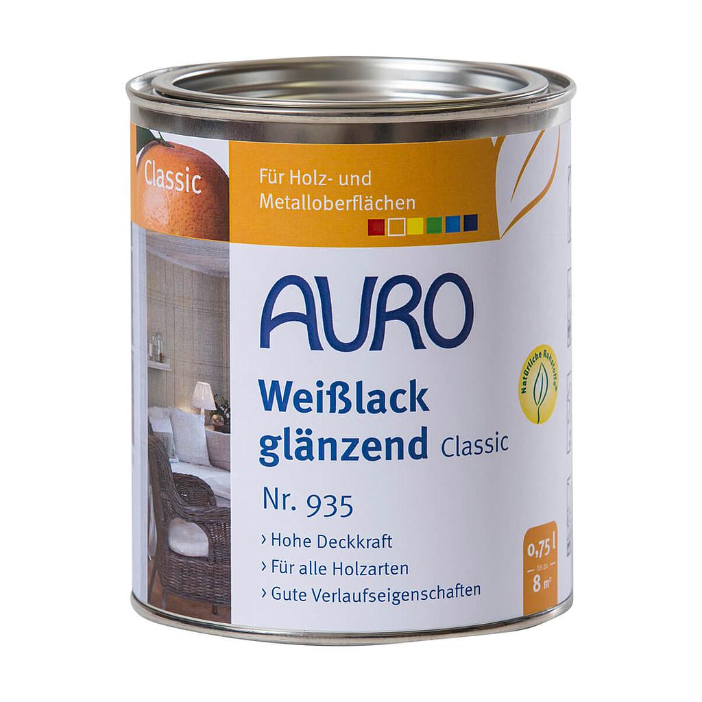 Weißlack, glänzend, Classic 0.75L, Nr. 935