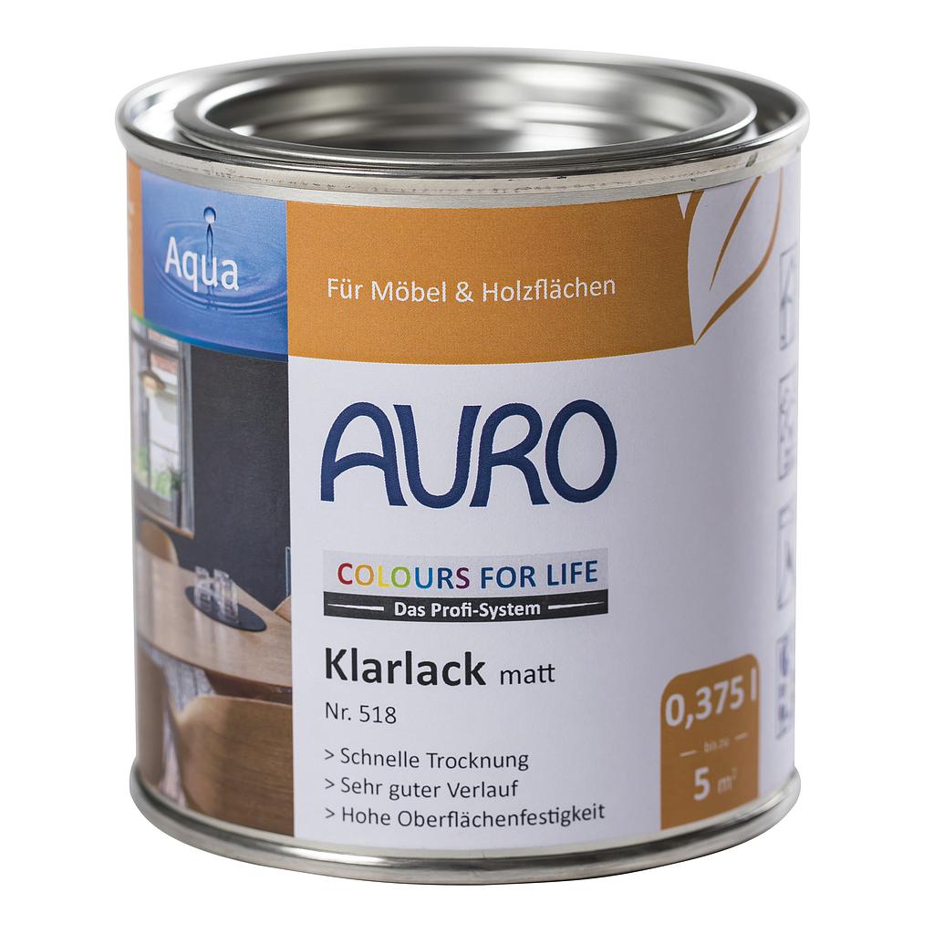 COLOURS FOR LIFE Klarlack, matt 0.375L, Nr. 518