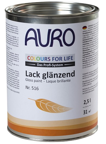 516 CFL -Buntlack Schwarz, glänzend, 2,5L (ehemals Nr. 250)
